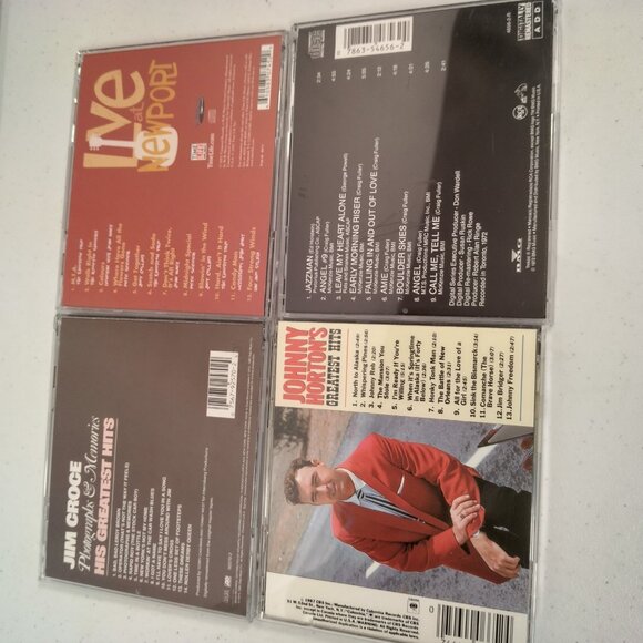 Country Folk Rockabilly Muisc Music CD Lot of 9 Kingston Trio Newport Jim Croce - Picture 3 of 7